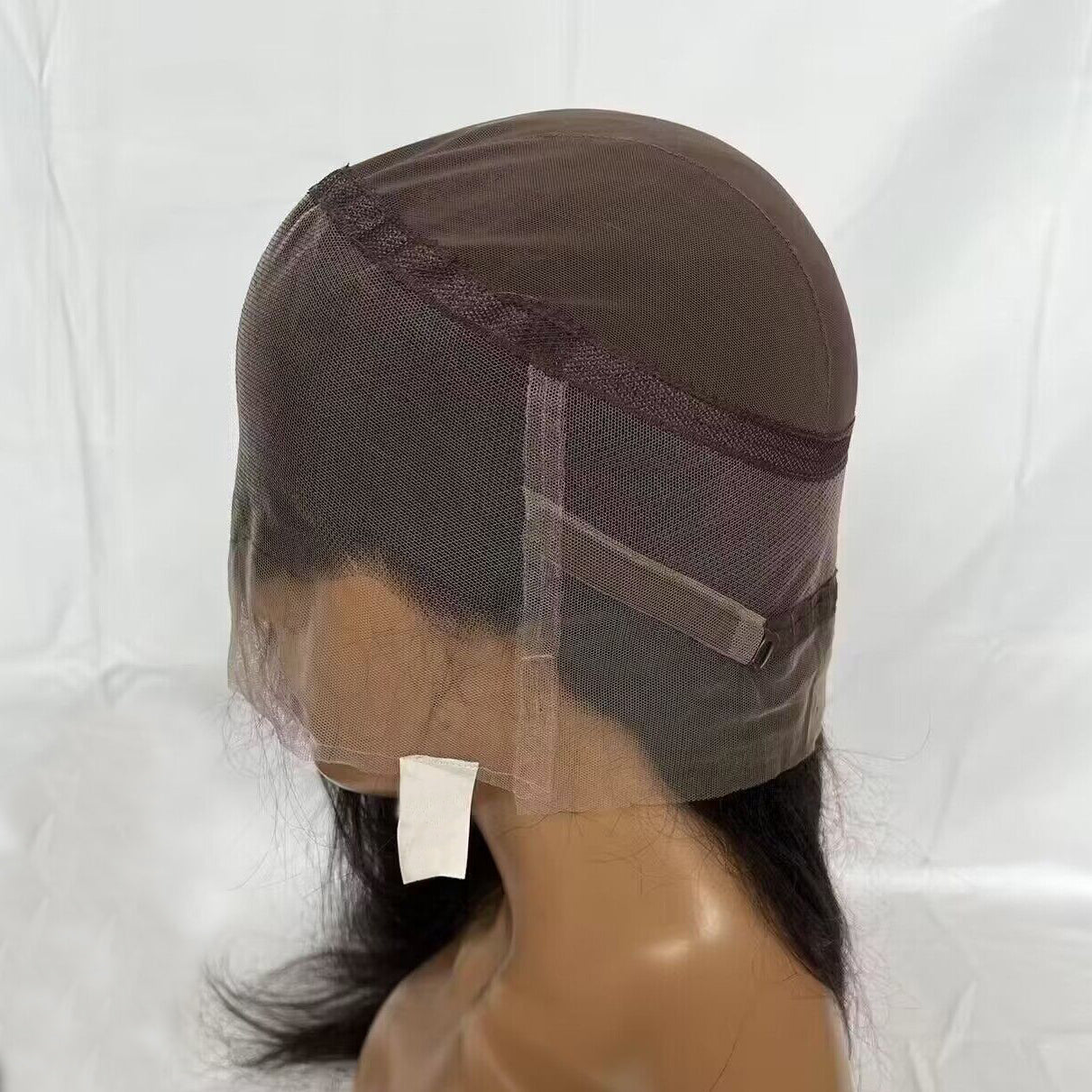 Deluxe Long Length 360 Transparent Lace Front Wig Inside Side