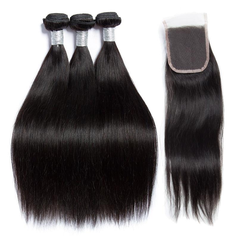 Unprocessed Brazilian Virgin Remy Straight Human Hair 3  display picture 2