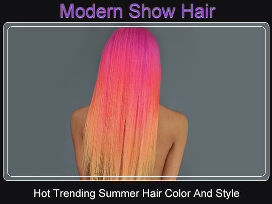 Hot Trending Summer Hair Color And Style