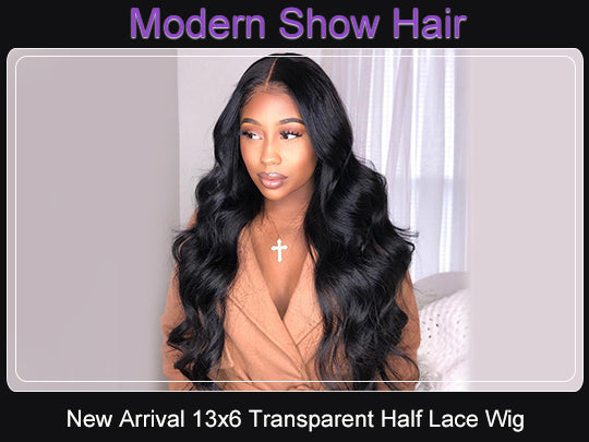 New Arrival 13x6 Transparent Lace Front Wig