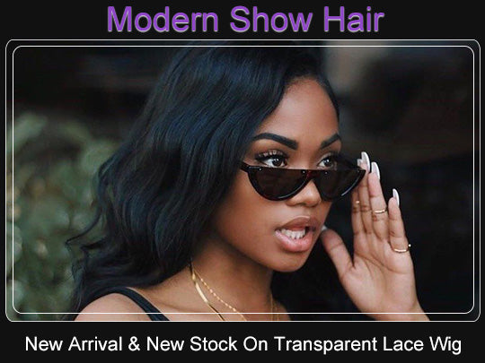 New Arrival And New Stock On Transparent Lace Front Wig.