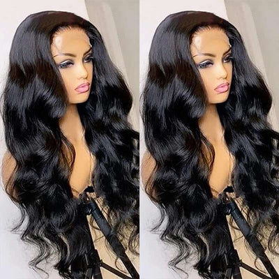  Body Wave Invisible Lace Front Wigs