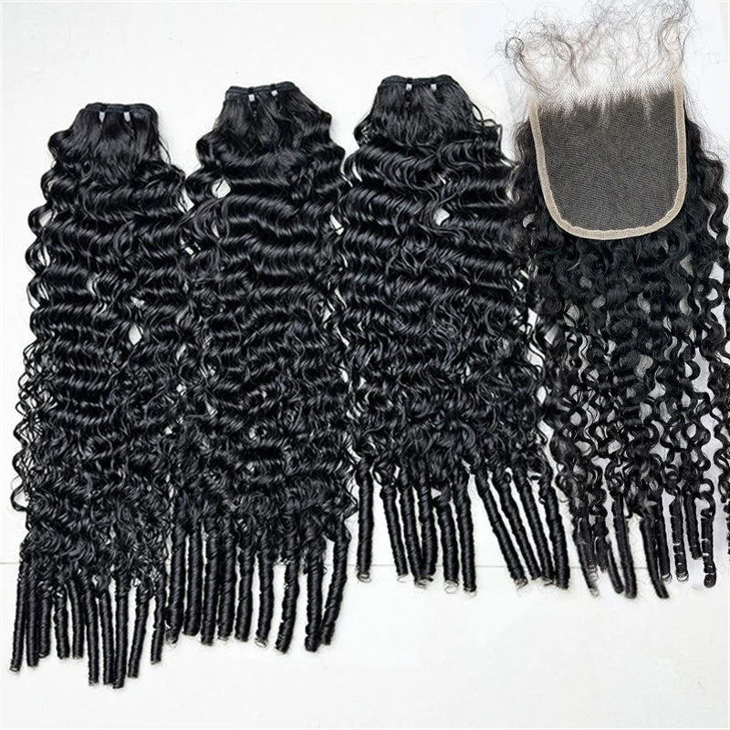 Unprocessed Virgin Brazilian Loose Wave Hair 3 Bundles With 