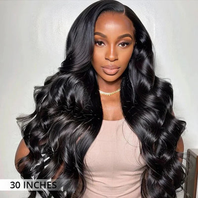 Body Wave 4x4 Lace Closure Wig 100% Human Hair With Pre-Plucked Hairline