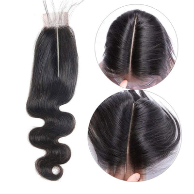 Modern Show 2x6 Body Wave Closure Remy Human Hair Pre Plucked Baby Hair
