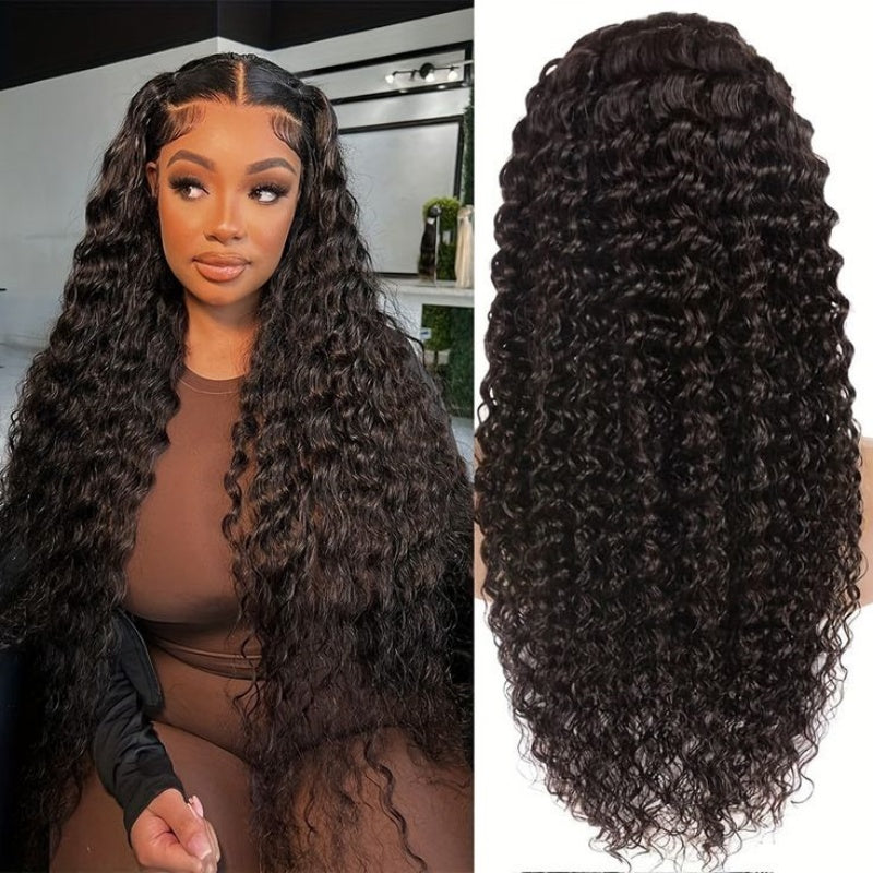 Modern Show 13x6 HD Lace Wig Curly Human Hair Luxury Natural Wig With Baby Hair