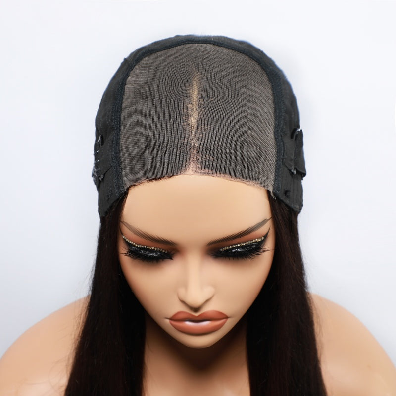 Wear Go Short Straight Bob Wig Glueless Human Hair 5x5 Transparent Lace closure Wigs