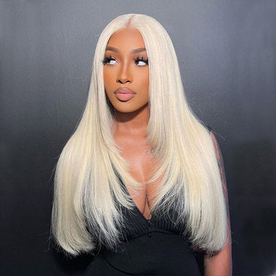 613 layered straight full lace wig