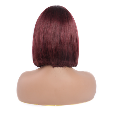 Modern Show 99J BOB Wig Lace Front Human Hair Wigs For Black Women Indian Remy Hair Straight Short BOB Wig