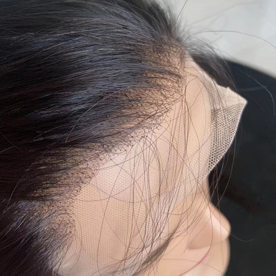 Modern Show 150 Density Transparent Full Lace Wigs Raw Indian Hair Body Wave For Black Women