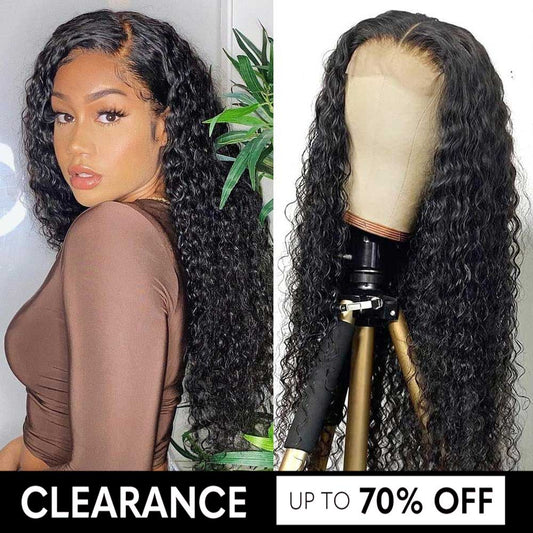 Flash Sale 4x4 Curly Lace Closure Wig, Please Don't Use Any Discount!!!