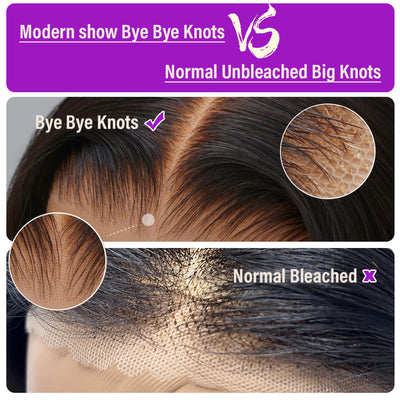 7x5 Glueless Wig HD Lace Closure Wigs Silky Bone Straight Human Hair For Women