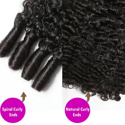 Modern Show Burmese Curly 5x5 HD Transparent Lace Closure Free Part With Baby Hair 100% Human Hair