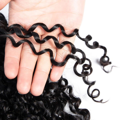 Peruvian Hair Curly Double Drawn Bundle Detail