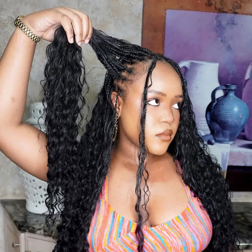 Deep Wave Braid Human Hair