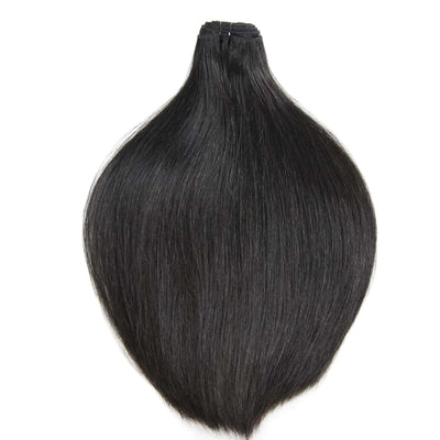 Malaysian Double Drawn Straight Human Hair 1 Bunlde