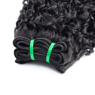 Peruvian Double Drawn Water Wave Hair Bundle Weft