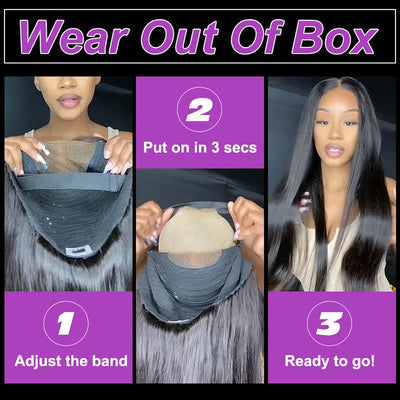 How to Install 4X6 Glueless Lace Wig