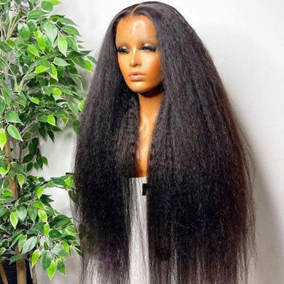 Kinky Straight 4X6 Glueless Wig