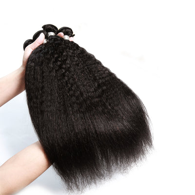 Kinky Straight Hair 4 Bundles