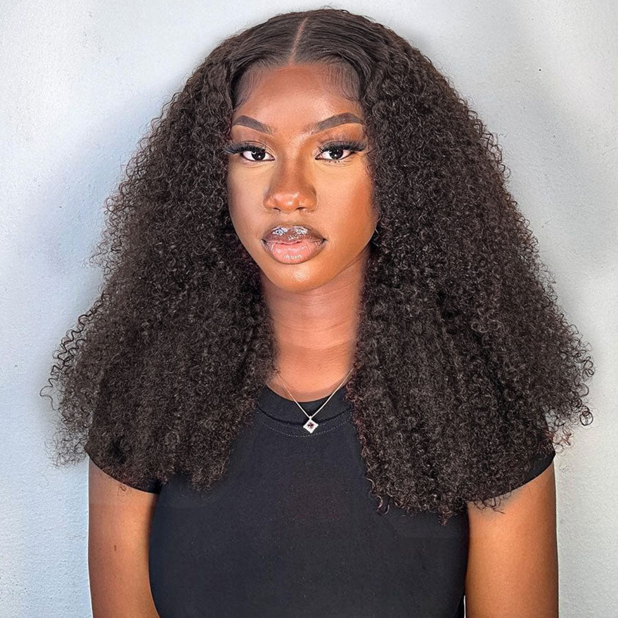 Human Kinky Curly Lace Front Wigs