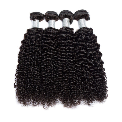 Peruvian Kinky Curly Hair 4 Bundles