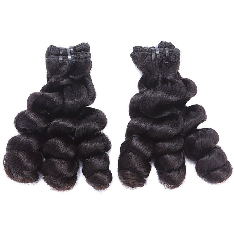Brazilian Hair Loose Wave Double Drawn Bundles