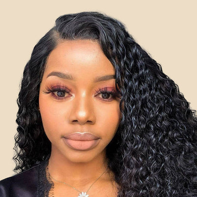 Malaysian Hair Double Drawn Water Wave 3 Bundles