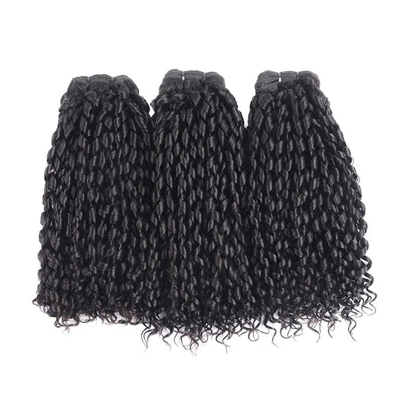 Pixie Curly Bundles 100% Virgin Human Hair 3PCS Bundles