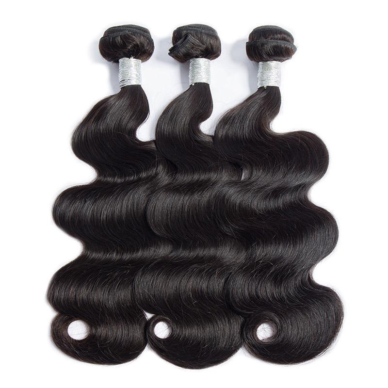 2x6 Closure with 3 Bundles Body Wave Human Hair Weave  display picture 3