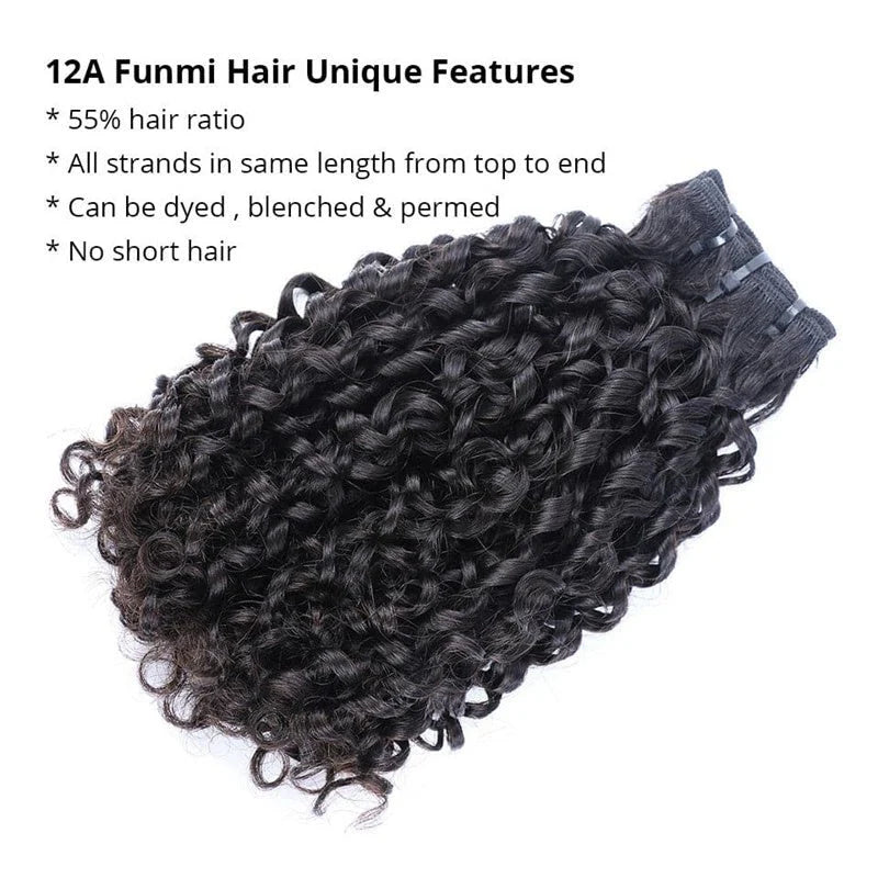 Pixie Curly Bundles 100% Virgin Human Hair 3PCS Bundles