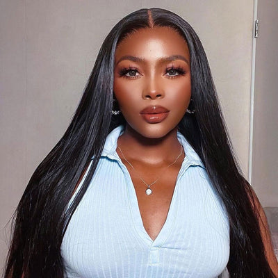 Straight 4X6 Glueless Lace Wig