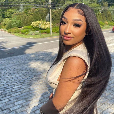 Straight 4X6 Glueless Lace Wig
