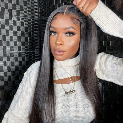 Straight 4X6 Glueless Lace Wig