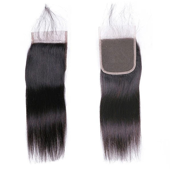 Peruvian Straight Hair 5X5 Lace Closure