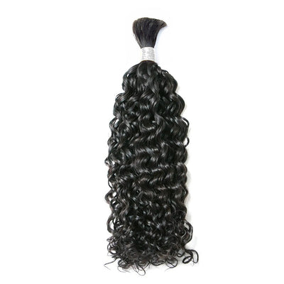 Bulk Human Hair No Weft For Braiding 100g per piece