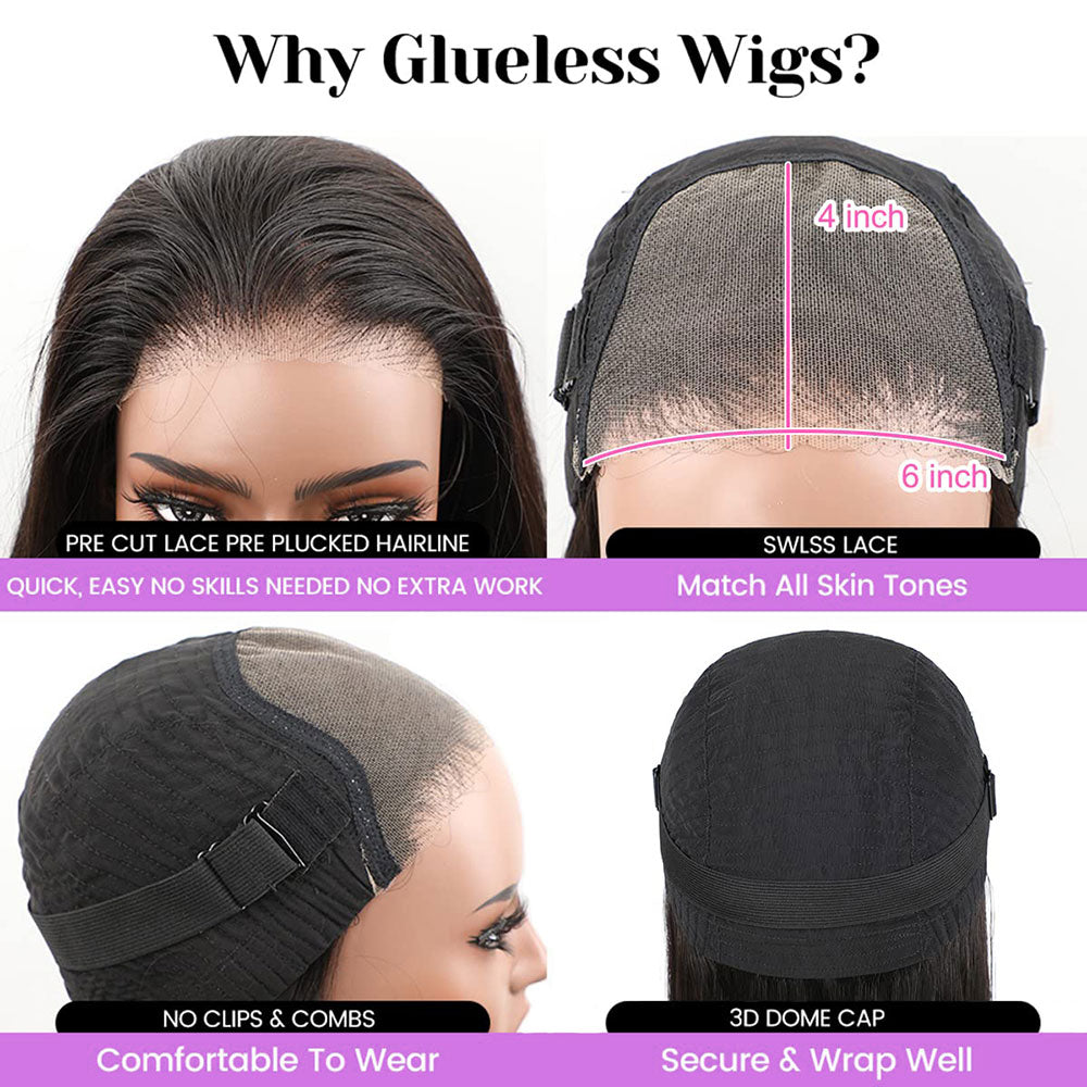 4X6 Loose Wave Glueless Wig