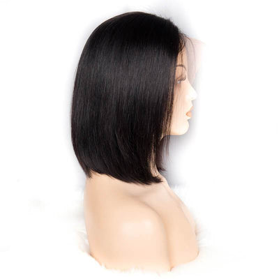 Breathable Bob Wig | Modern Show Light Bob Wig Real Human Hair Wig