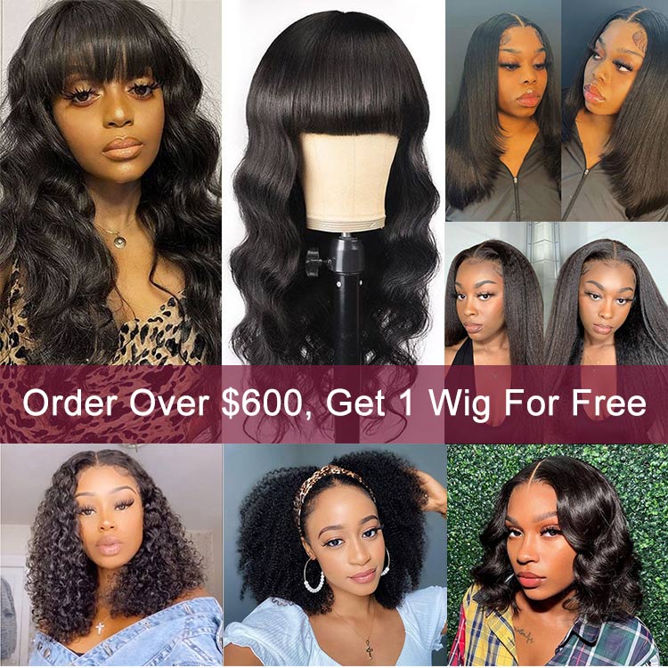 Gift | Modern Show High Quality Human Hair Wigs