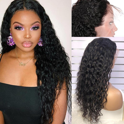 Modern Show Pre Plucked Lace Frontal Wigs 150 Density 100% Real Brazilian Human Hair Lace Front Wigs For Sale
