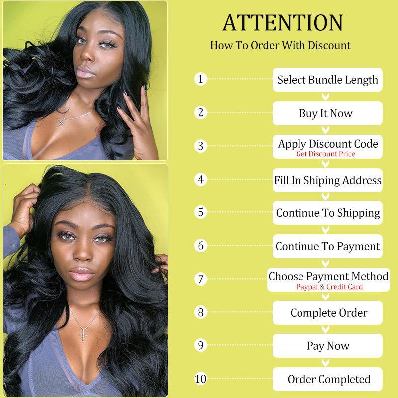 10A Mink Brazilian Virgin Hair Body Wave 3 Bundles Unprocessed Remy Human Hair Weave Extensions, how to order with discount