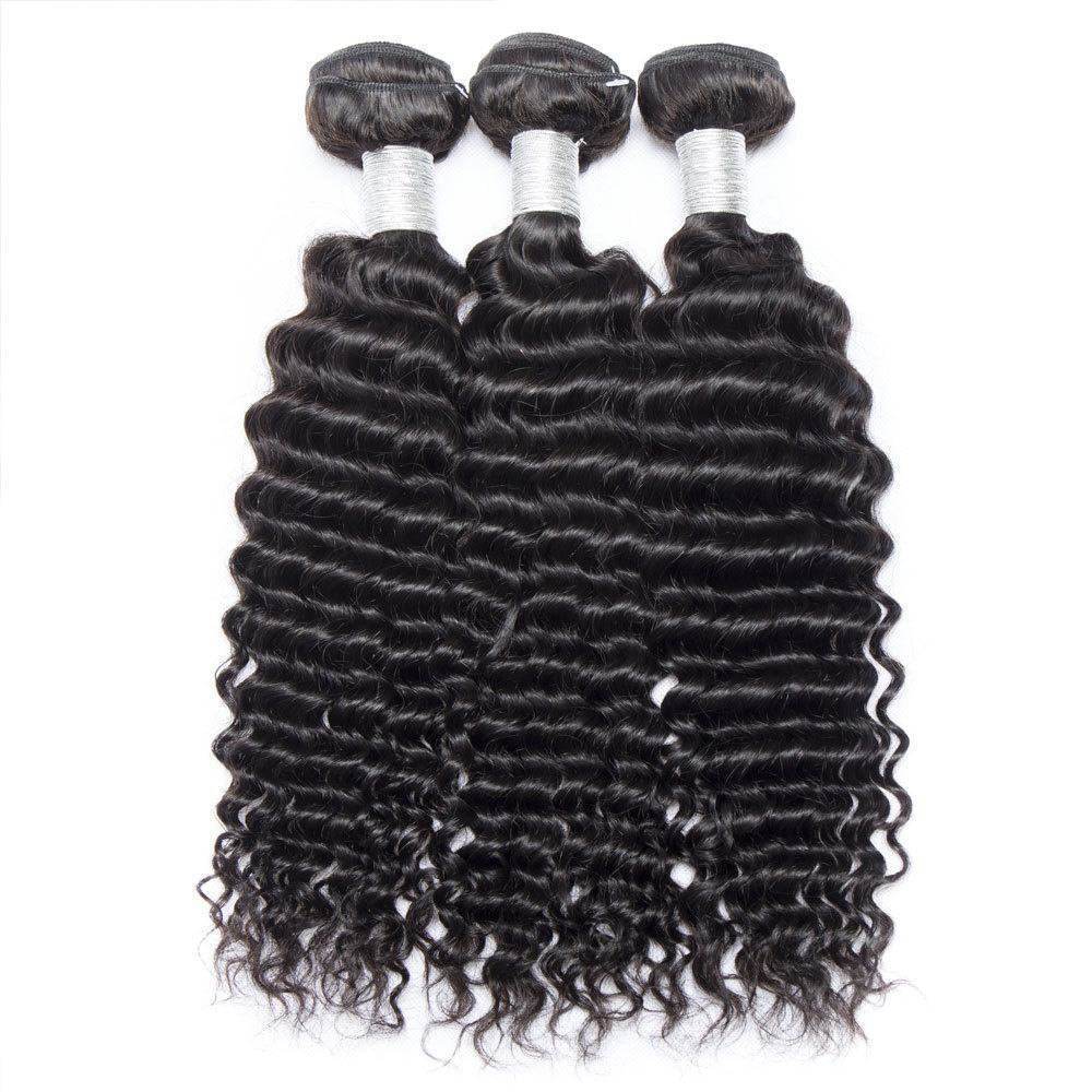 Modern Show Great Quality Peruvian Virgin Remy Hair Extension Curly Weave Human Hair 3 Bundles For Sales