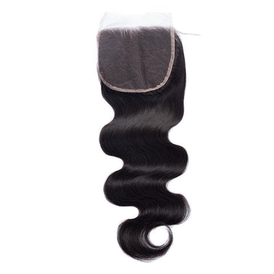 Modern Show Brazilian Body Wave 5x5 Swiss Lace Closure Free Part With Baby Hair Remy Human Hair Closure