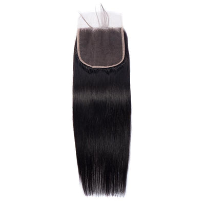 Modern Show Pre Plucked Straight 5x5 Lace Closure Malaysian Remy Human Hair Closure Free Part glueless lace closure