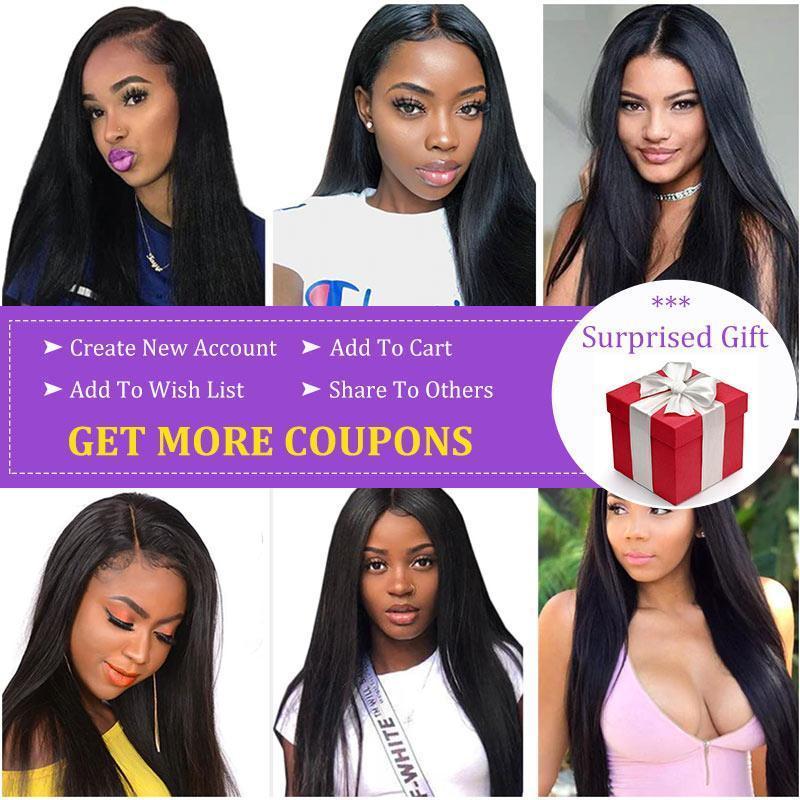 U Part Wig | Brazilian Straight Human Hair Wigs 2x4 U Part Wigs Natural Black Color 150% Density