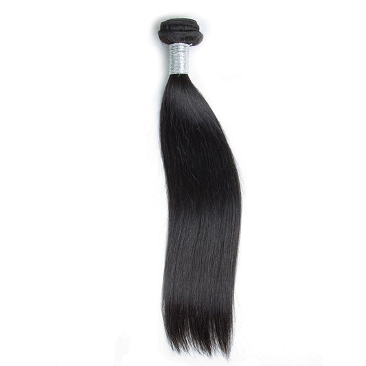 Modern Show Unprocessed Natural Indian Remy Straight Human Hair Weave 1 Bundle Deal
