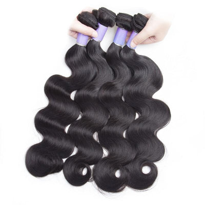 Malaysian Body Wave Human Hair 4 Bundles