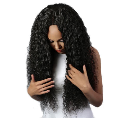 Modern Show Hair 150 Density Malaysian Virgin Curly Hair Lace Front Wigs Remy Human Hair Half Lace Wigs For Sale 