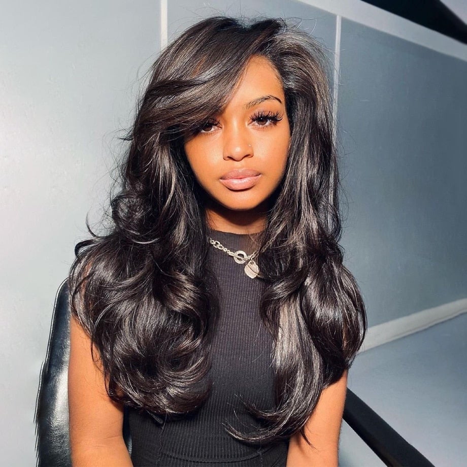 150 Density Peruvian Virgin Hair Body Wave 360 Lace Frontal Wig 100 Real Human Hair Lace Wigs