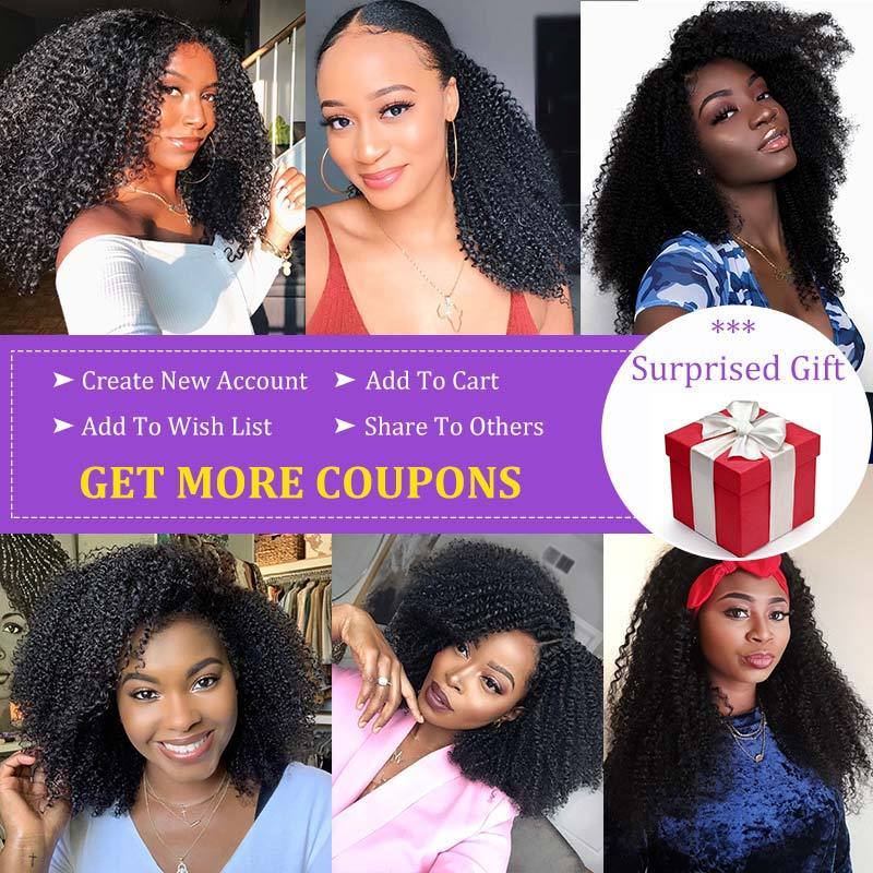 Modern Show 30 Inch Long Brazilian Kinky Curly Human Hair Weave 3 Bundles Natural Black Color Afro Curly Hair Extension